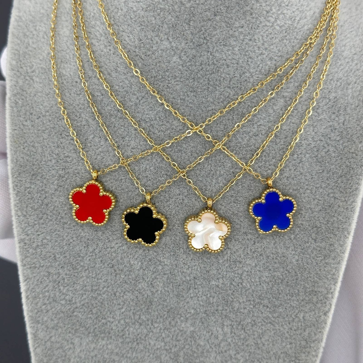 Black Clover Necklace