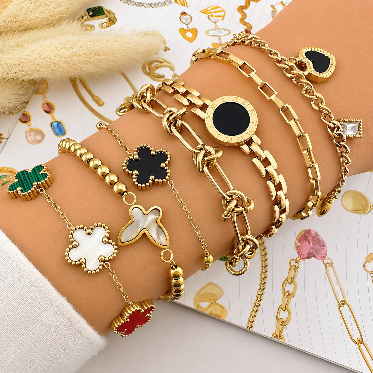 Heart Toggle Bracelet