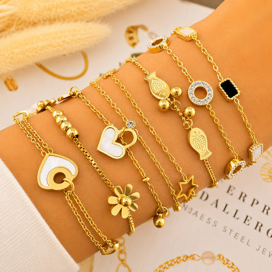 Delicate Heart Bracelet