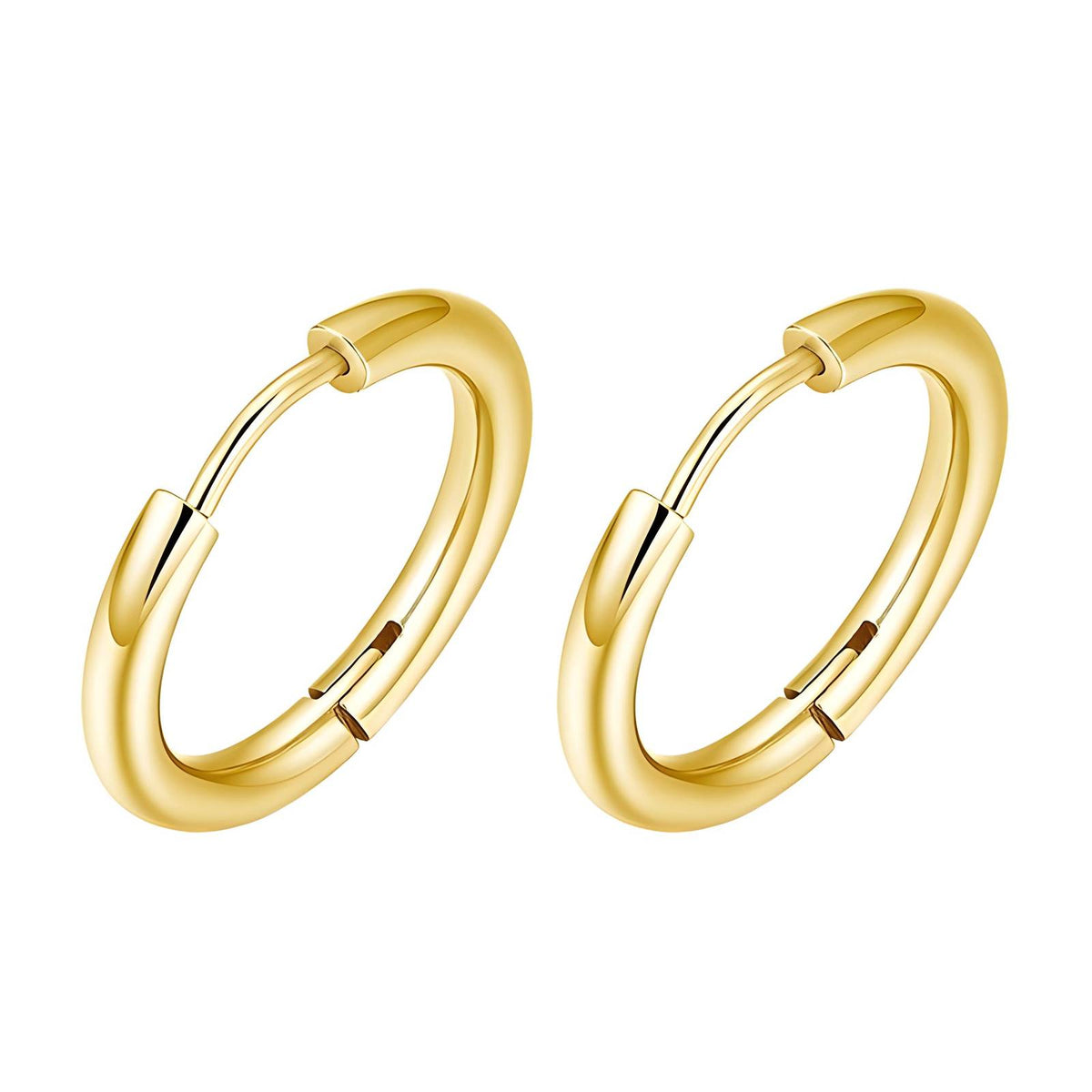 Classic Gold Hoop Earrings