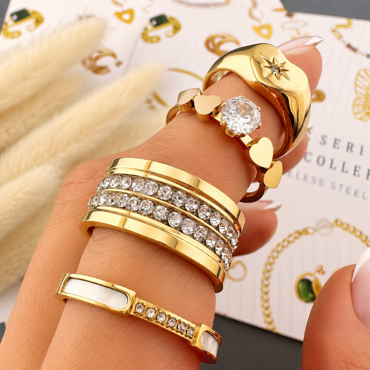 Heart Band Ring
