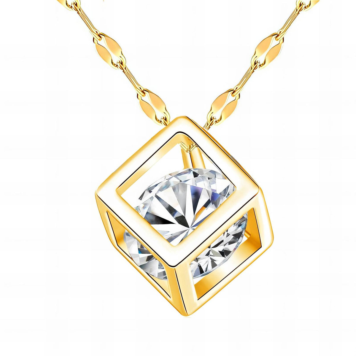 Lumière Cube Necklace